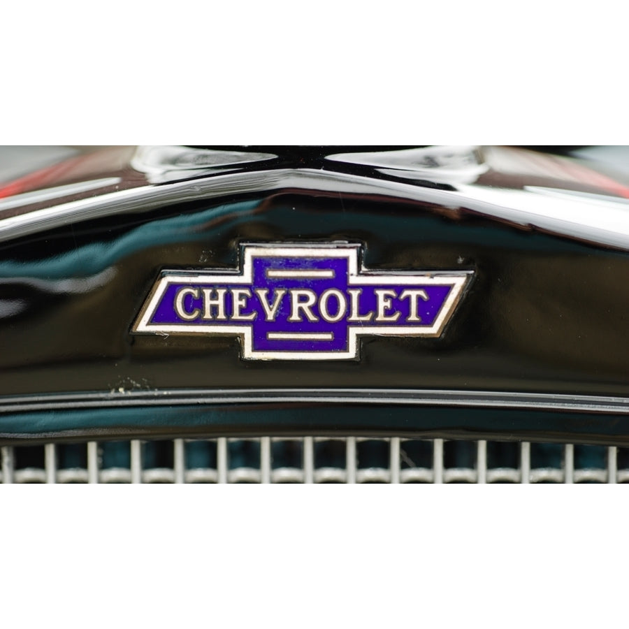 Close-up of the logo of Chevrolets car Culver City Los Angeles County California USA Poster Print (27 x 9) Image 1