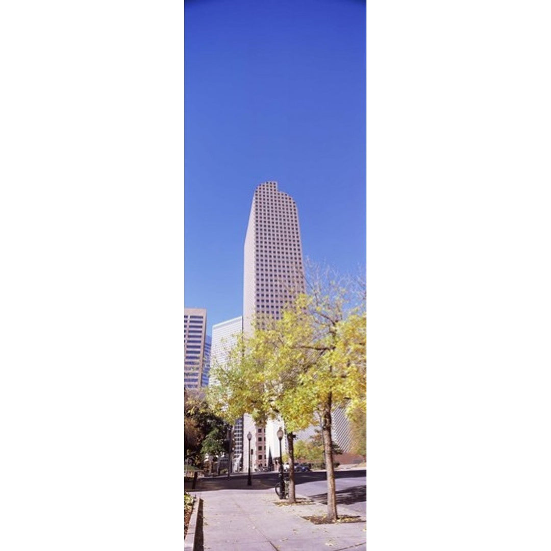 Mailbox building in a city Wells Fargo Center Denver Colorado USA Poster Print (18 x 6) Image 1