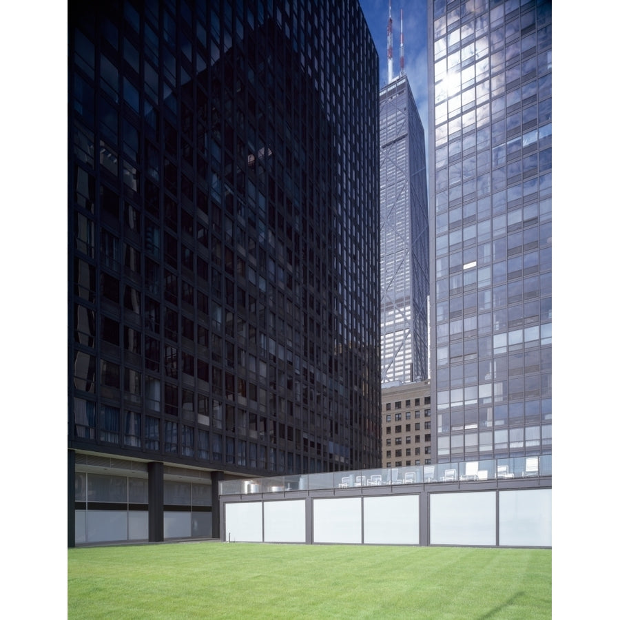 860-880 Lake Shore Drive Apartments designed by Ludwig Mies van der Rohe at Lake Shore Drive Chicago Cook County 9 x 27 Image 1