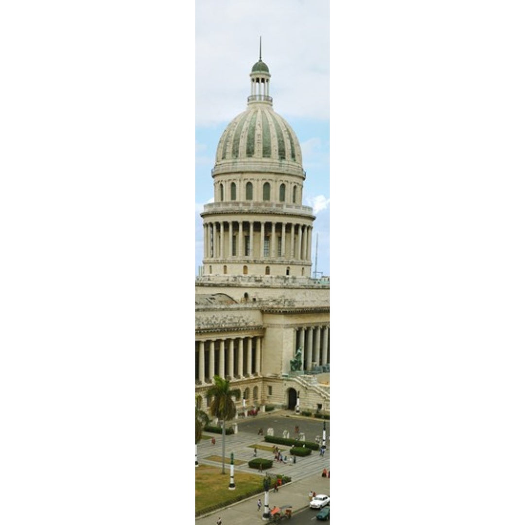 Government building in a city El Capitolio Havana Cuba Poster Print (20 x 5) Image 1