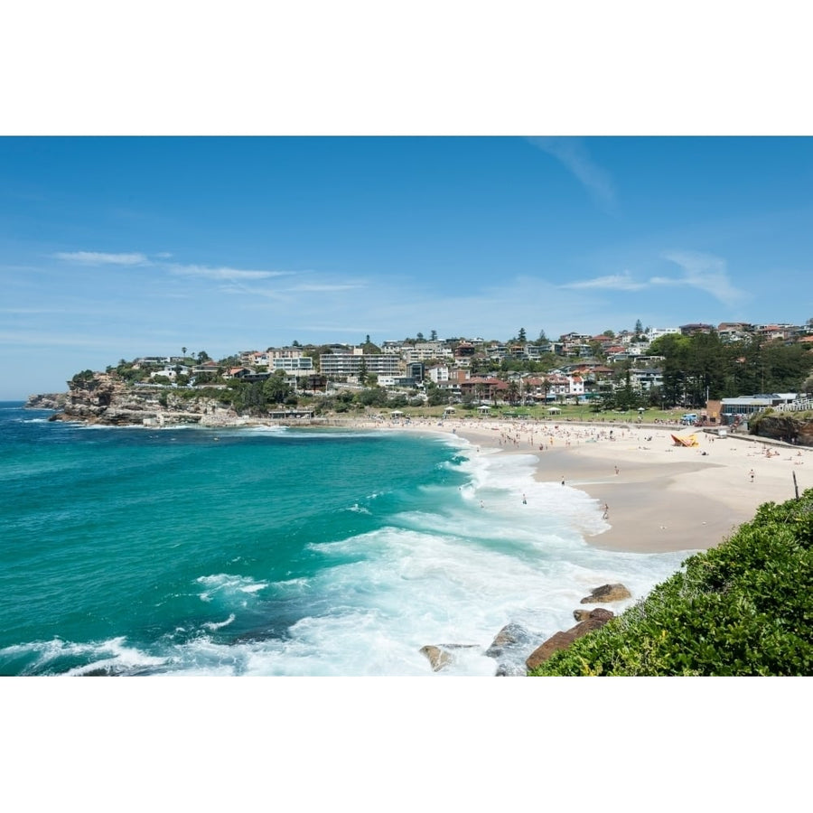 High angle view of the Bronte Beach Sydney South Wales Australia Poster Print (27 x 9) Image 1