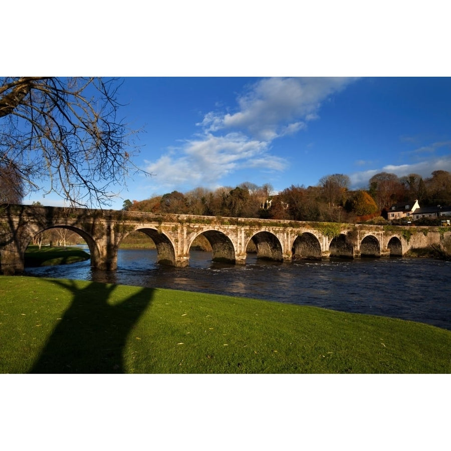 The Bridge over the River Nore Inistioge County Kilkenny Ireland Poster Print (36 x 12) Image 1