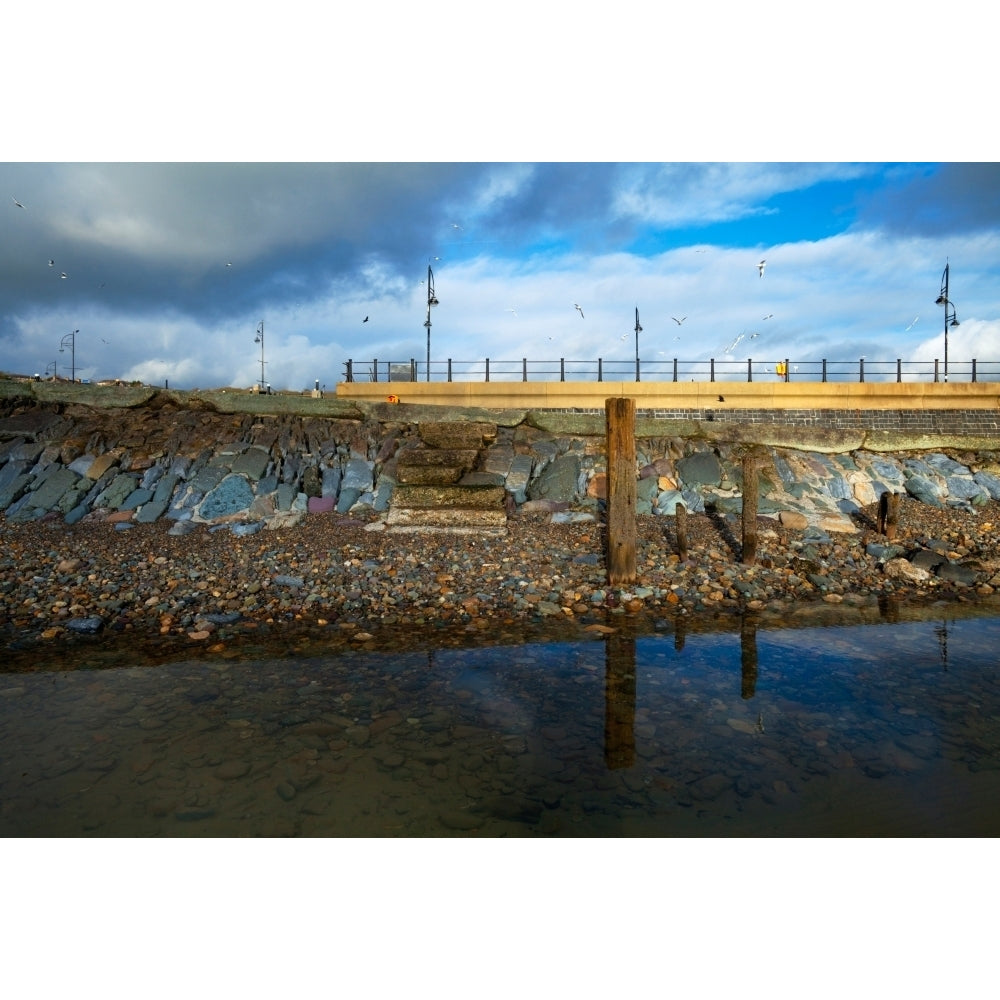 Steps from the Strand Tramore County Waterford Ireland Poster Print (36 x 24) Image 1