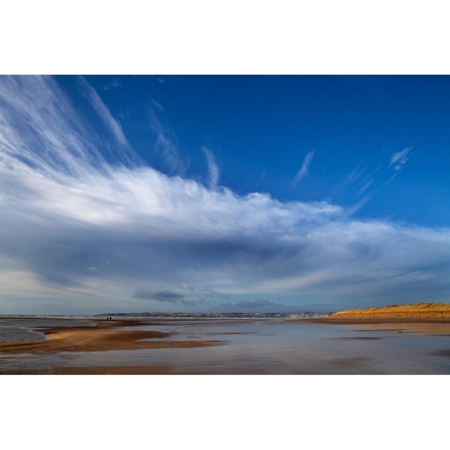 Tramore Strand and Town from the Dunes Tramore County Waterford Ireland Poster Print (36 x 12) Image 1