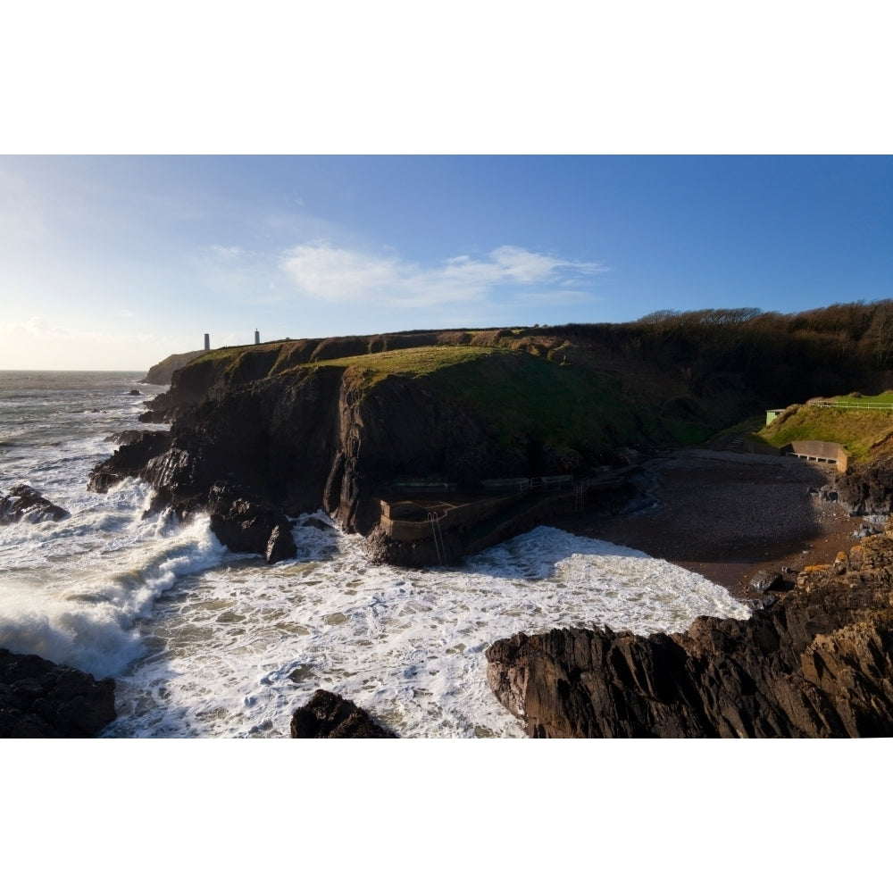 Newtown Cove Newtown Head Tramore County Waterford Ireland Poster Print (18 x 12) Image 1