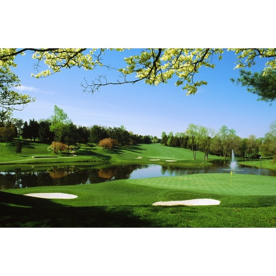 Golf course Congressional Country Club Potomac Montgomery County Maryland USA Poster Print (27 x 9) Image 1