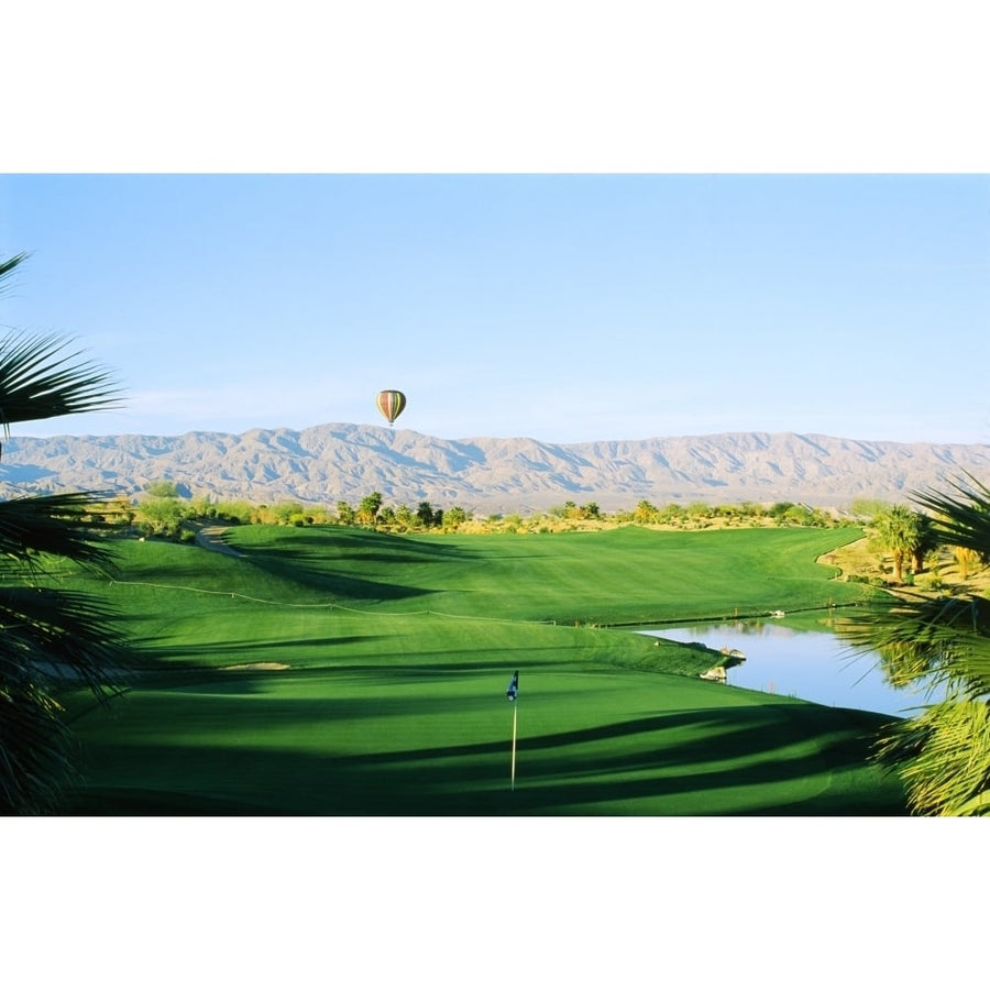 Firecliff Golf Course Desert Willow Golf Resort Palm Desert Riverside County California USA Poster Print (36 x 12) Image 1