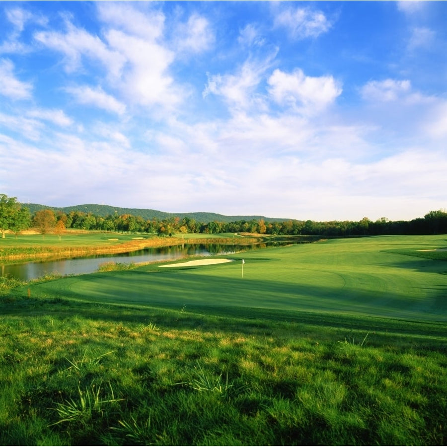 Golf course Bull Run Golf Club Haymarket Prince William County Virginia USA Poster Print (12 x 12) Image 1