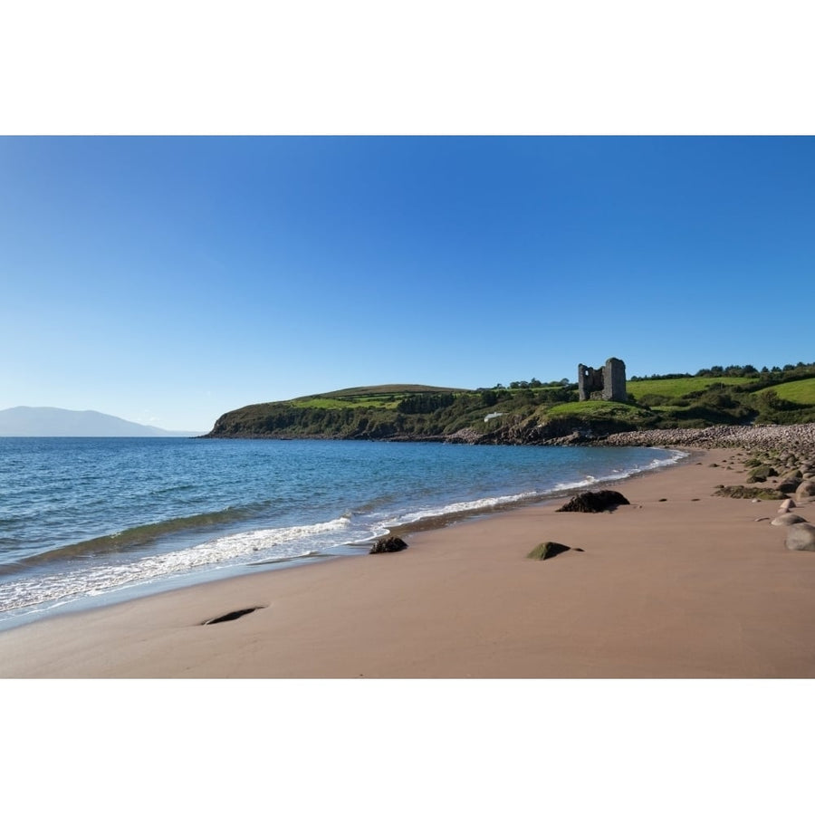 Ruined 16th Century Minard Castle destroyed by the forces of Oliver Cromwell in Image 1