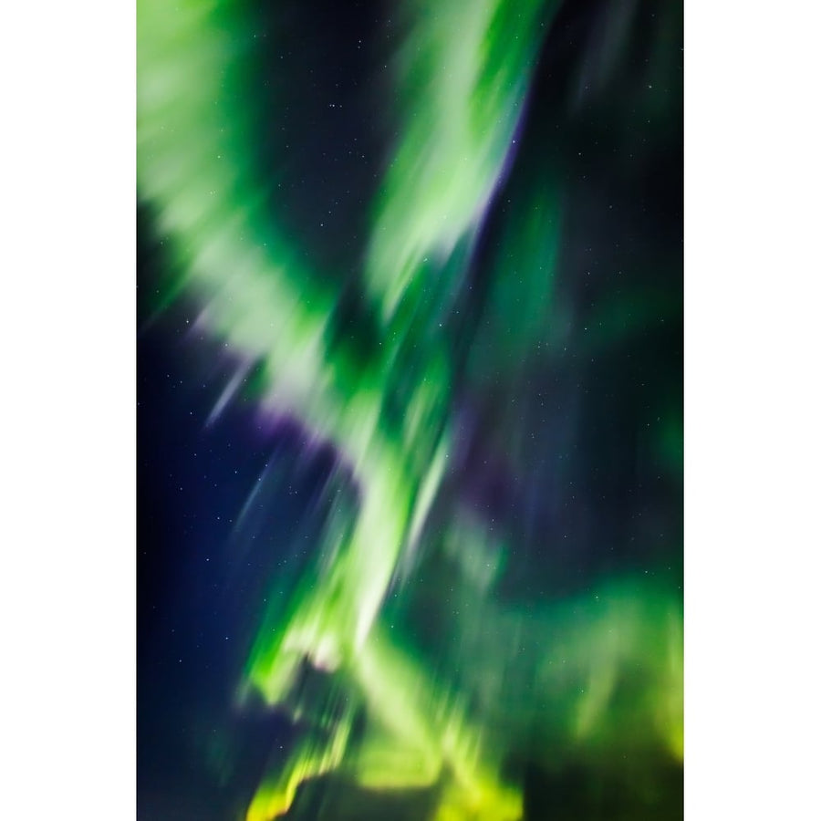 Aurora Borealis or Northern Lights Iceland Poster Print (36 x 12) Image 1