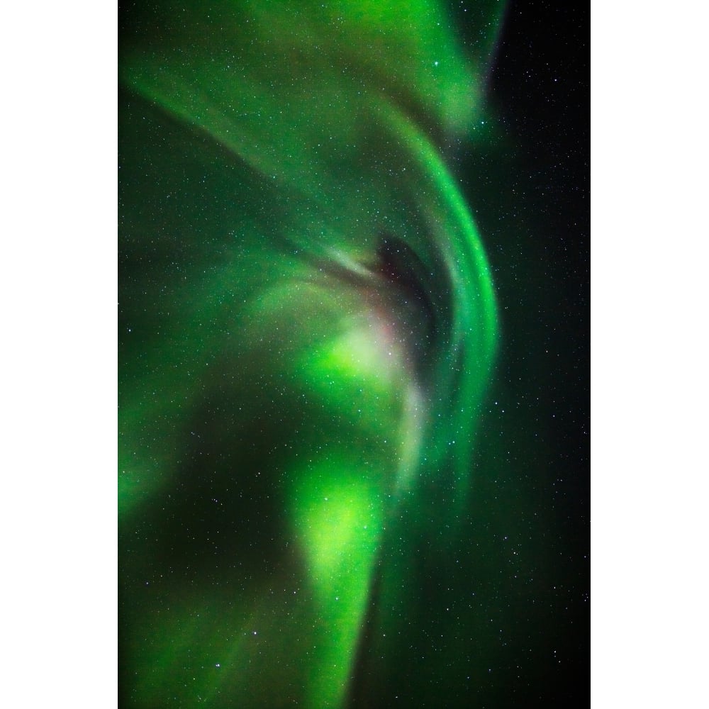 Aurora Borealis or Northern Lights Lapland Sweden Poster Print (36 x 12) Image 1