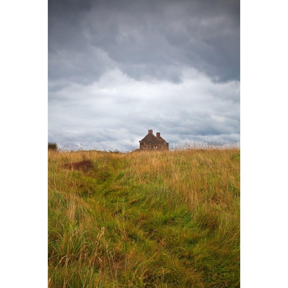 An old deserted cottage at Rosses Point County Sligo Ireland Poster Print (36 x 12) Image 1