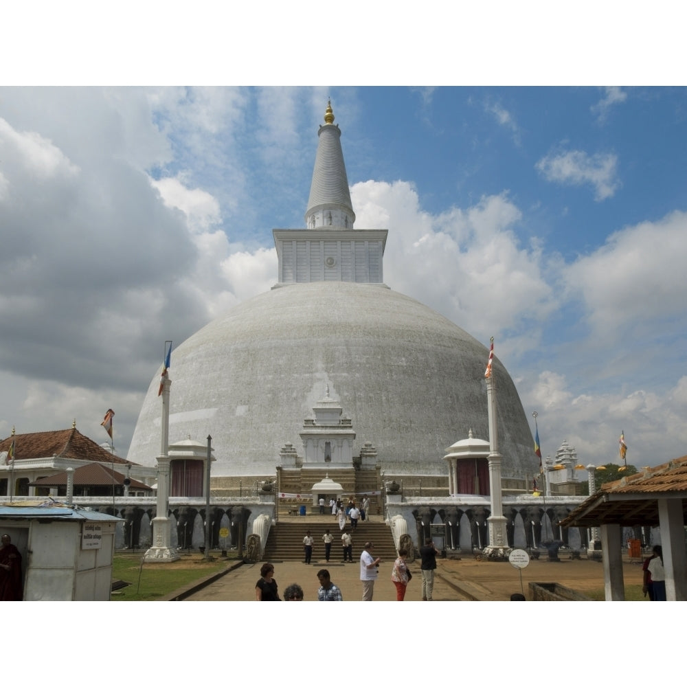 Ruwanwelisaya Dagoba (2nd century BCE) Anuradhapura North Central Province Sri Lanka Poster Print (9 x 12) Image 1