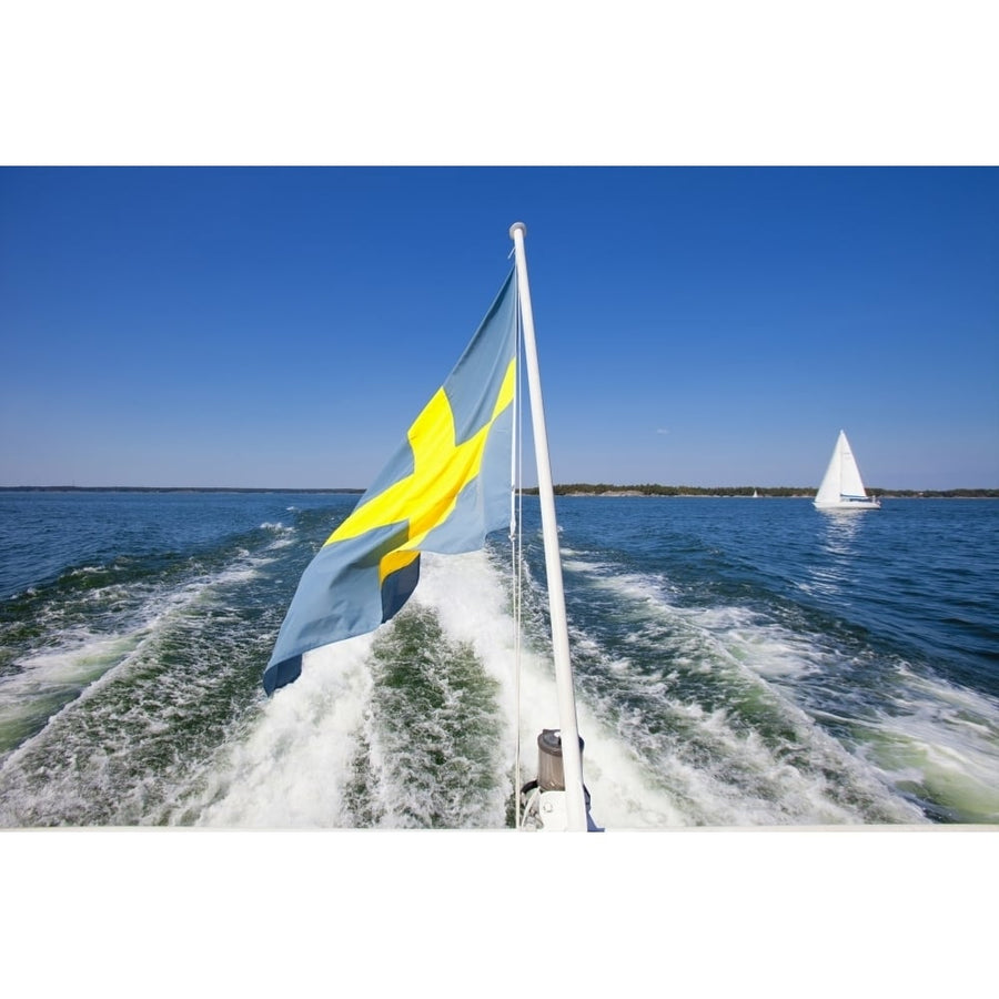 Sweden - Sailing in Stockholm Archipelago Poster Print (36 x 12) Image 1