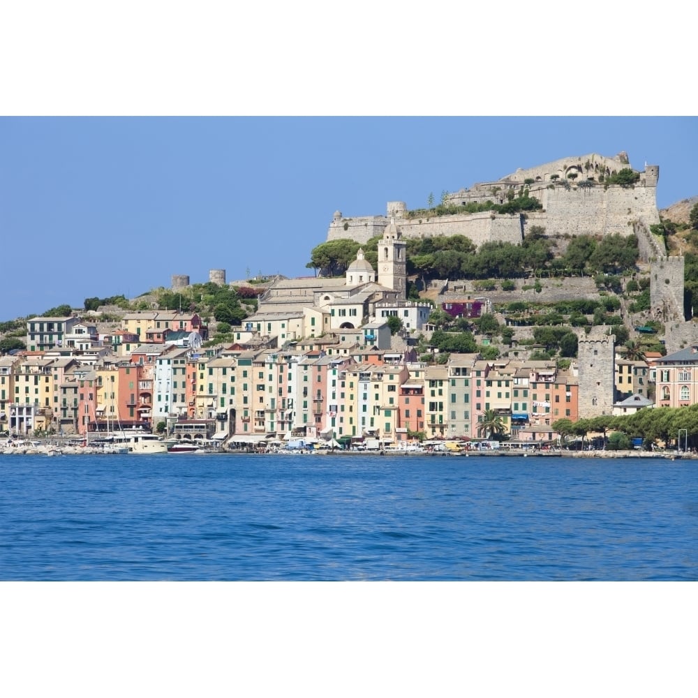 Italy Liguria La Spezia Golfo dei Poeti Portovenere. Poster Print (27 x 9) Image 1