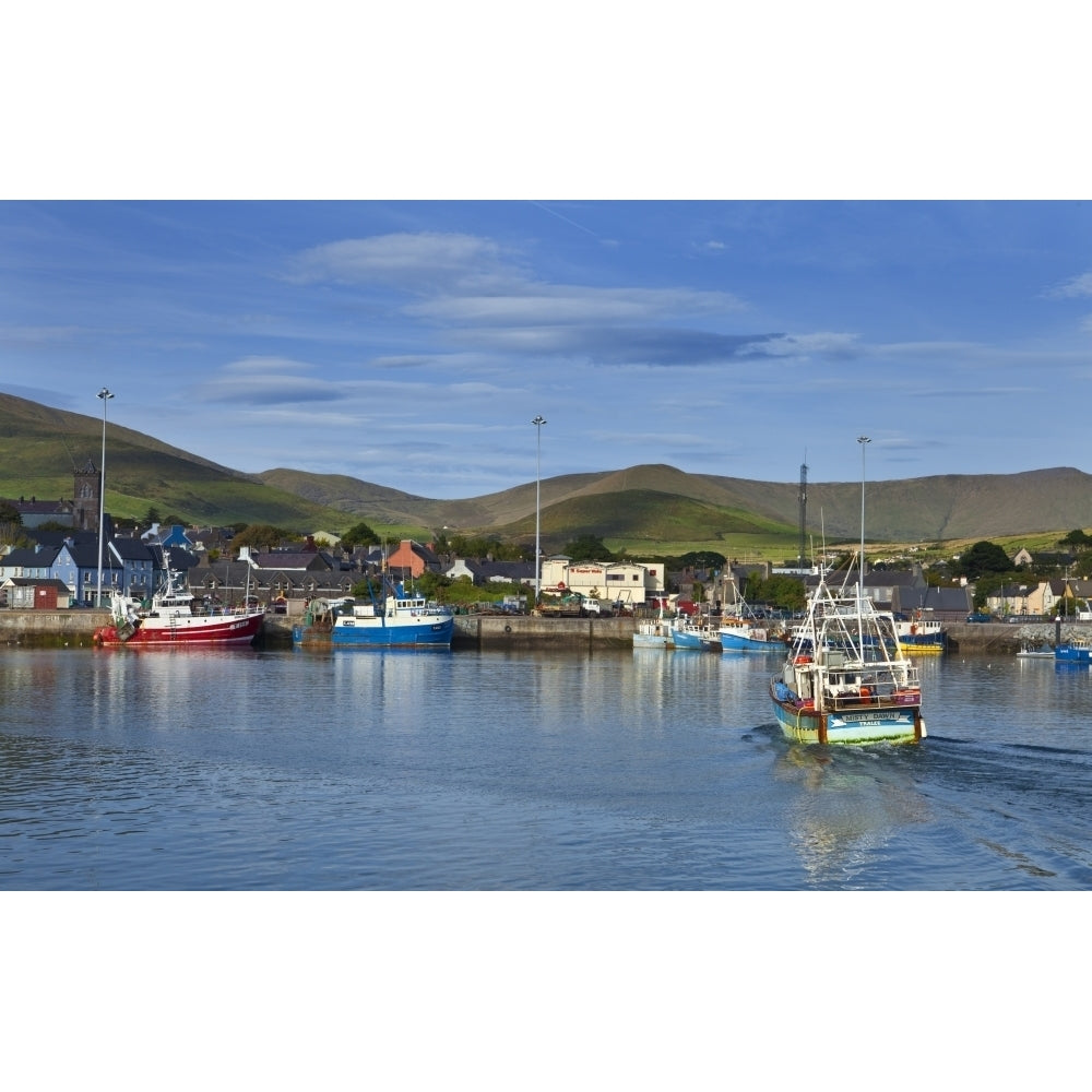 Fishing Harbour in Dingle Town Dingle Peninsula County Kerry Ireland Poster Print (27 x 9) Image 1