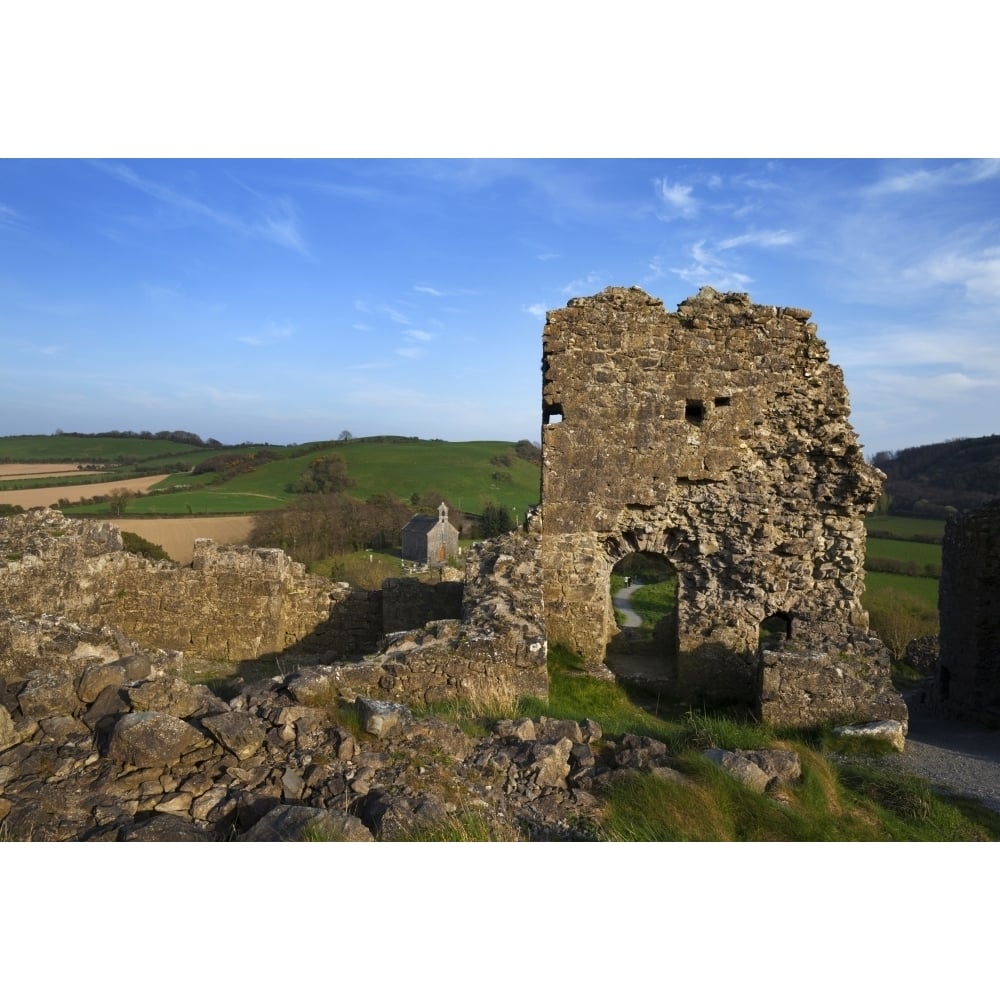 12th Century Dunamase Castle Near Portlaois County Laois Ireland Poster Print (36 x 24) Image 1