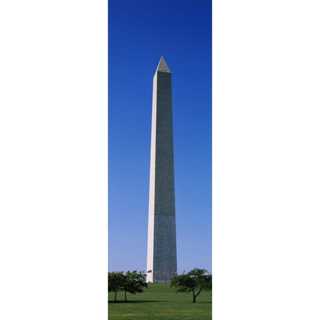 Low angle view of the Washington Monument Washington DC USA Poster Print (18 x 6) Image 1