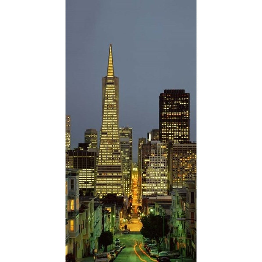 San Francisco CA Poster Print by Panoramic Images (12 x 25) Image 1