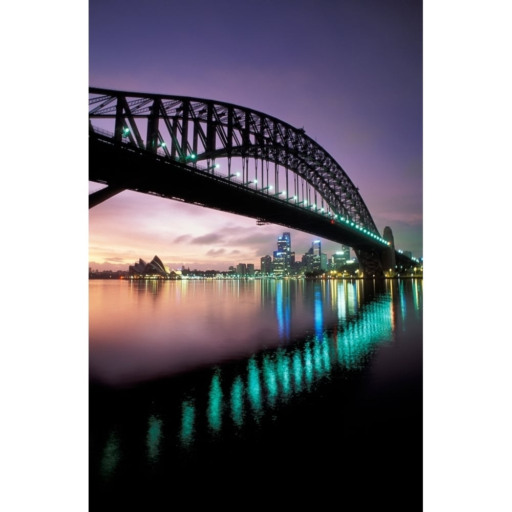 Harbor Bridge Sydney Australia Poster Print (18 x 12) Image 1