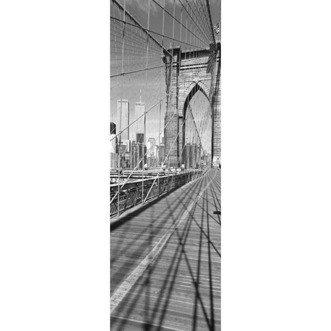 Brooklyn Bridge Manhattan York City NY USA Poster Print (18 x 6) Image 1