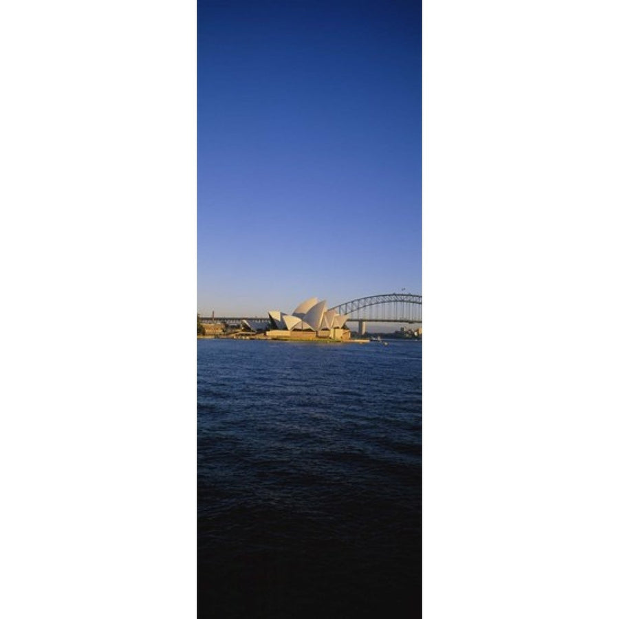 Buildings on the waterfront Sydney Opera House Sydney South Wales Australia Poster Print (18 x 7) Image 1