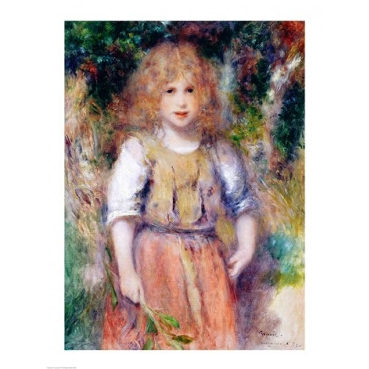 Gypsy Girl 1879 Poster Print by Pierre-Auguste Renoir Image 1