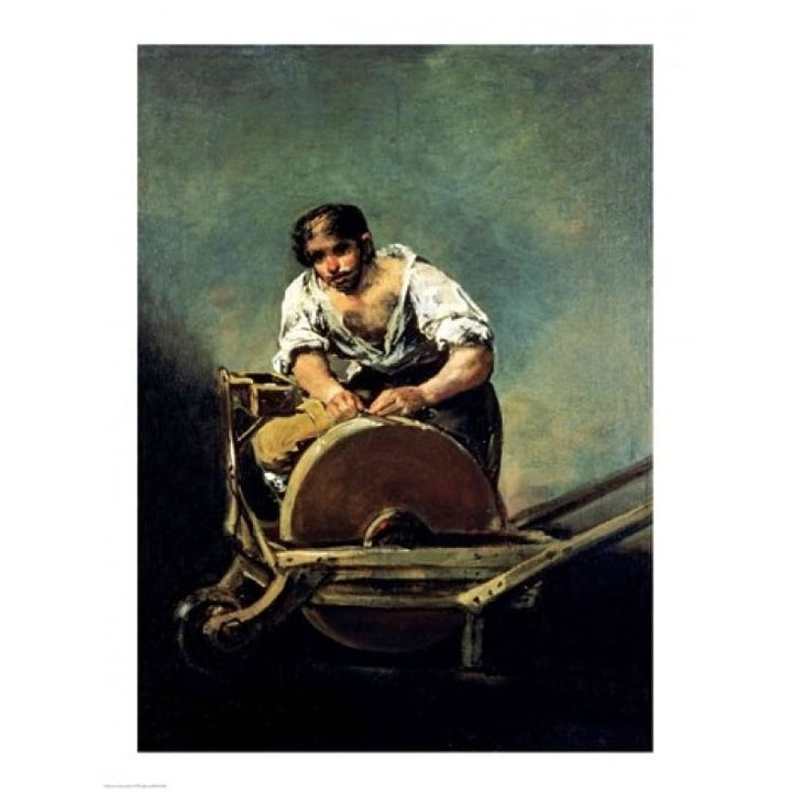 The Knife-Grinder Poster Print by Francisco De Goya Image 1