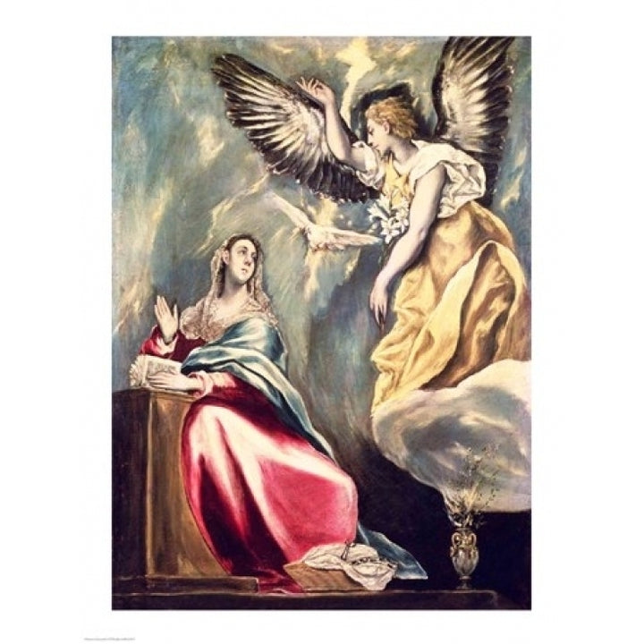 The Annunciation Poster Print by El Greco Image 2