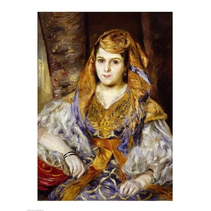 Algerian Woman 1870 Poster Print by Pierre-Auguste Renoir Image 2