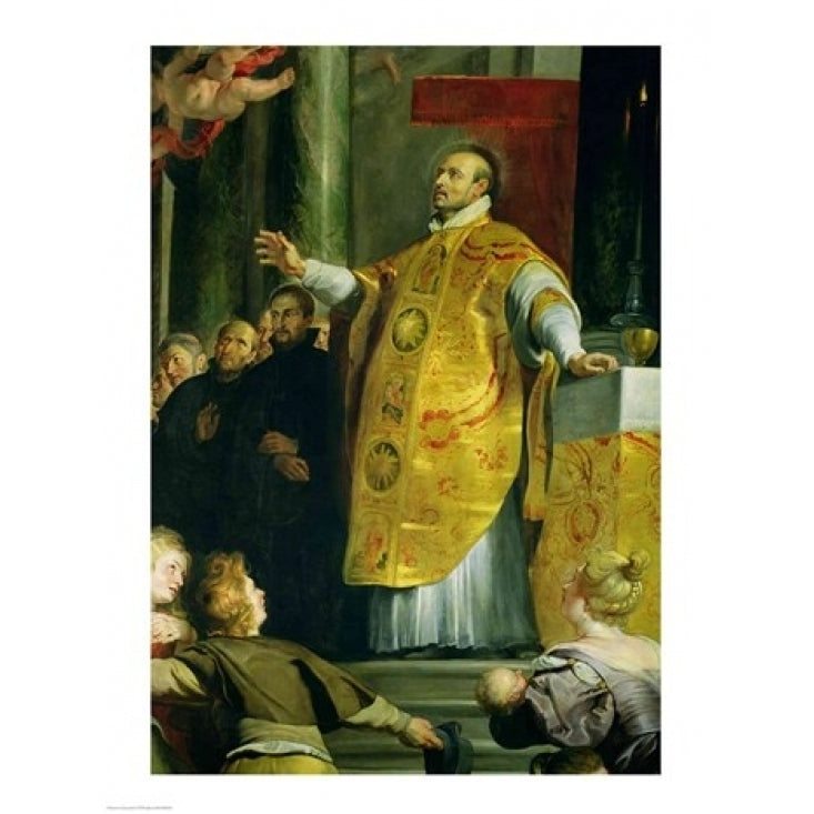 The Vision of St. Ignatius of Loyola Poster Print by Peter Paul Rubens Image 1