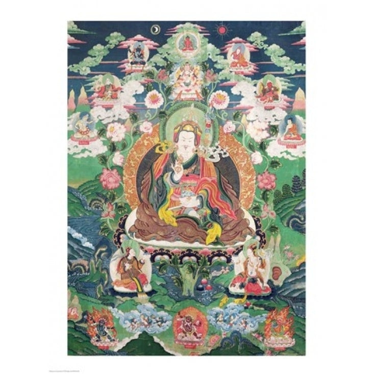 Tanka of Padmasambhava Poster Print Image 1