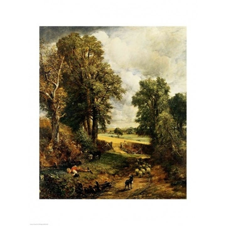 The Cornfield 1826 Poster Print by John Constable Image 1