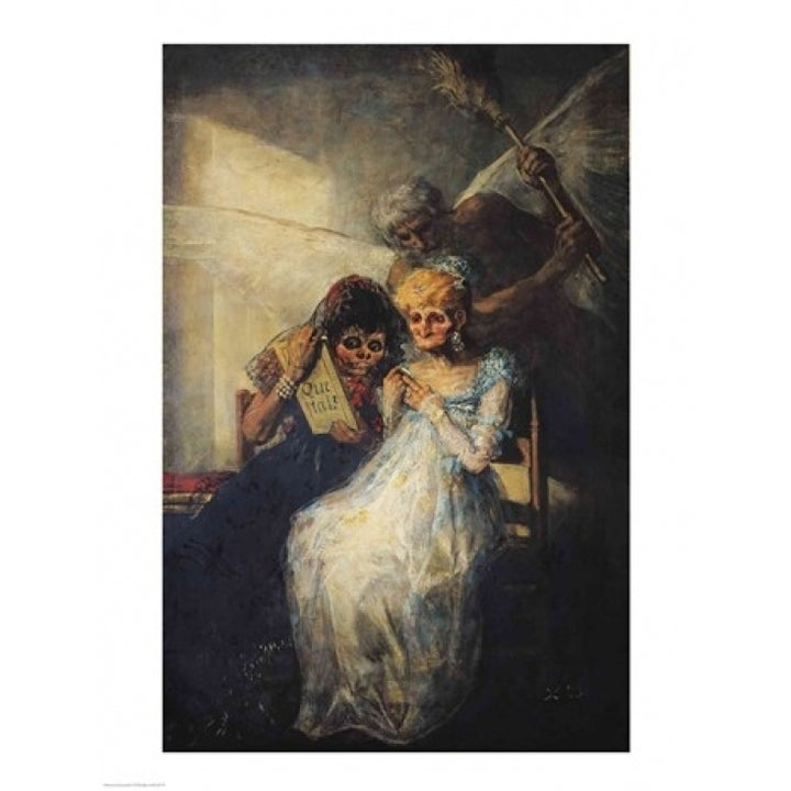 Time of the Old Women 1820 Poster Print by Francisco De Goya Image 1