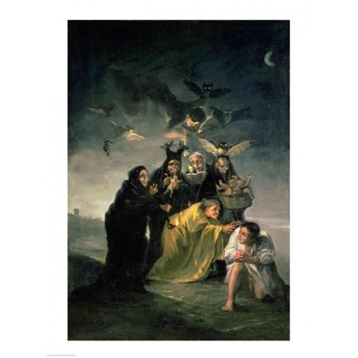 The Witches Sabbath Poster Print by Francisco De Goya Image 1