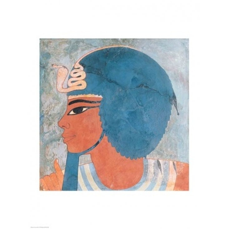 Head of Amenophis III from the tomb of Onsou Poster Print Image 2