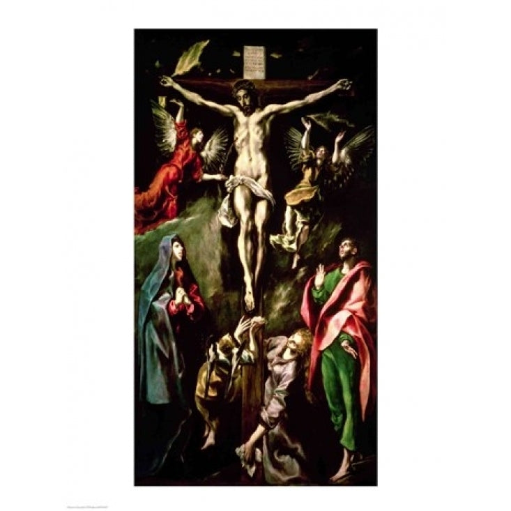 The Crucifixion Poster Print by El Greco Image 1