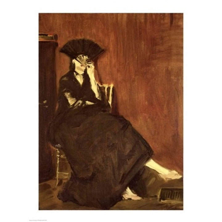 Berthe Morisot Poster Print by Edouard Manet Image 1