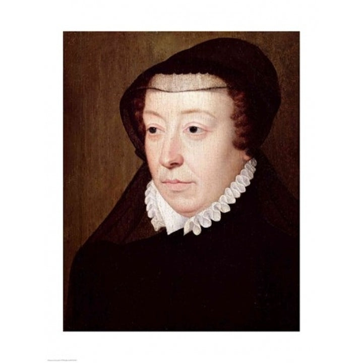 Portrait of Catherine de Medici Poster Print by Francois Clouet Image 1