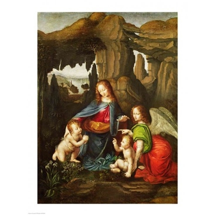 Madonna of the Rocks Poster Print by Leonardo Da Vinci Image 1