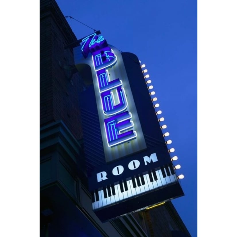 The Blue Room Jazz Club 18th and Vine Historic Jazz District Kansas City Missouri USA Poster Print (36 x 24) Image 1