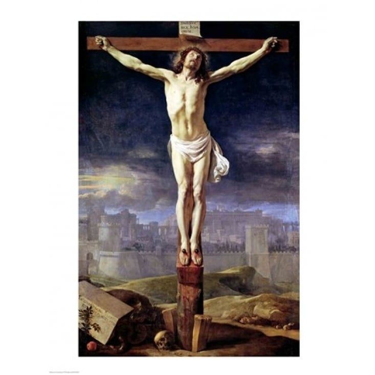 Christ on the Cross Poster Print by Philippe De Champaigne Image 1