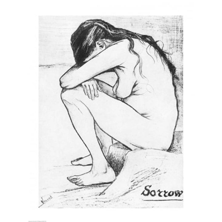 Sorrow 1882 Poster Print by Vincent Van Gogh Image 2