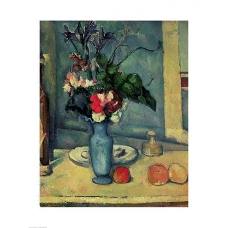 The Blue Vase Poster Print by Paul Cezanne Image 1