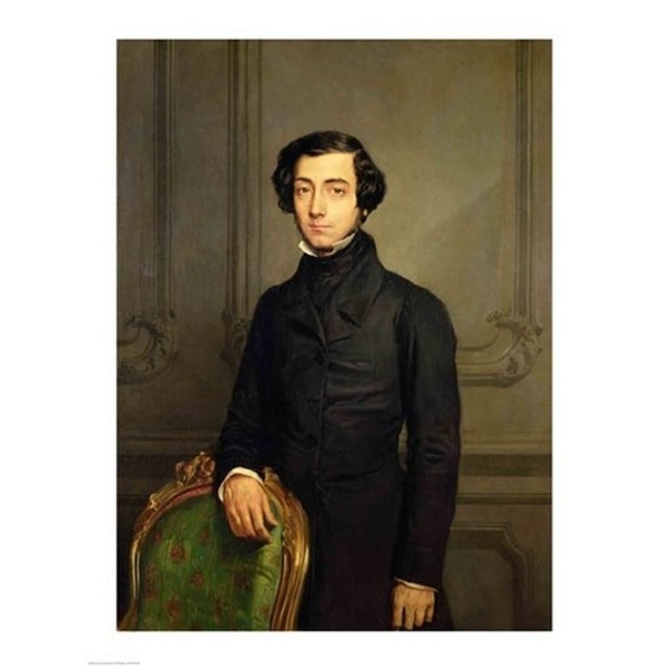 Charles-Alexis-Henri Clerel de Tocqueville Poster Print by Theodore Chasseriau Image 1