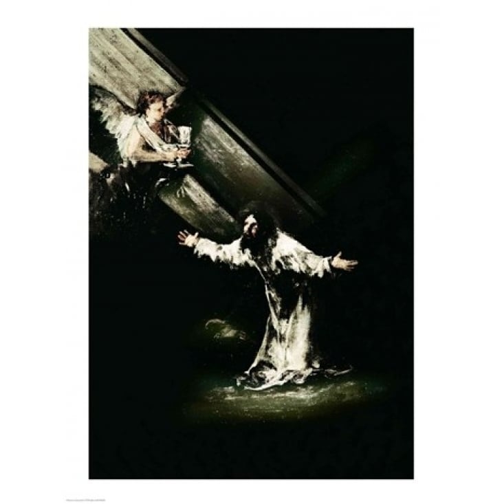 Christ on the Mount of Olives 1819 Poster Print by Francisco De Goya Image 1