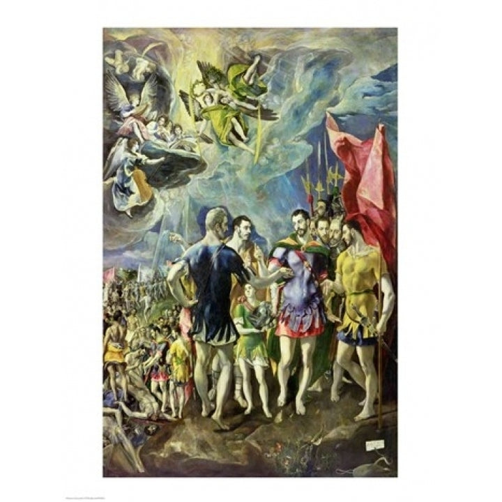 The Martyrdom of St. Maurice Poster Print by El Greco Image 2