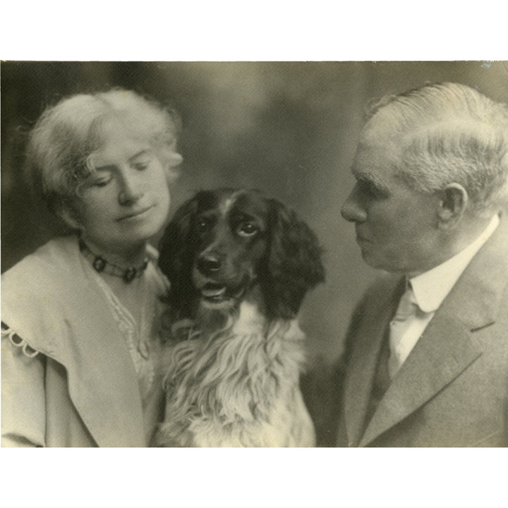 Elder Annie Oakley Her Husband and Dog Dave Poster Print by Sherman Image 1