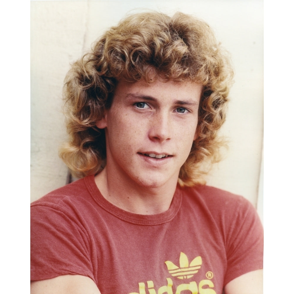 Willie Aames in Red Shirt Photo Print Image 1