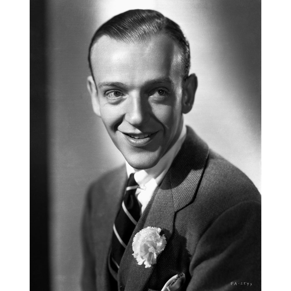 Fred Astaire Posed in Spontaneous Smile Photo Print Image 1